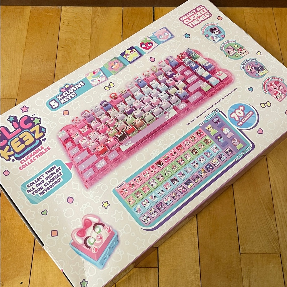CLICKEEZ Keyboard w/5 Exclusive Keys - Picture 6 of 6